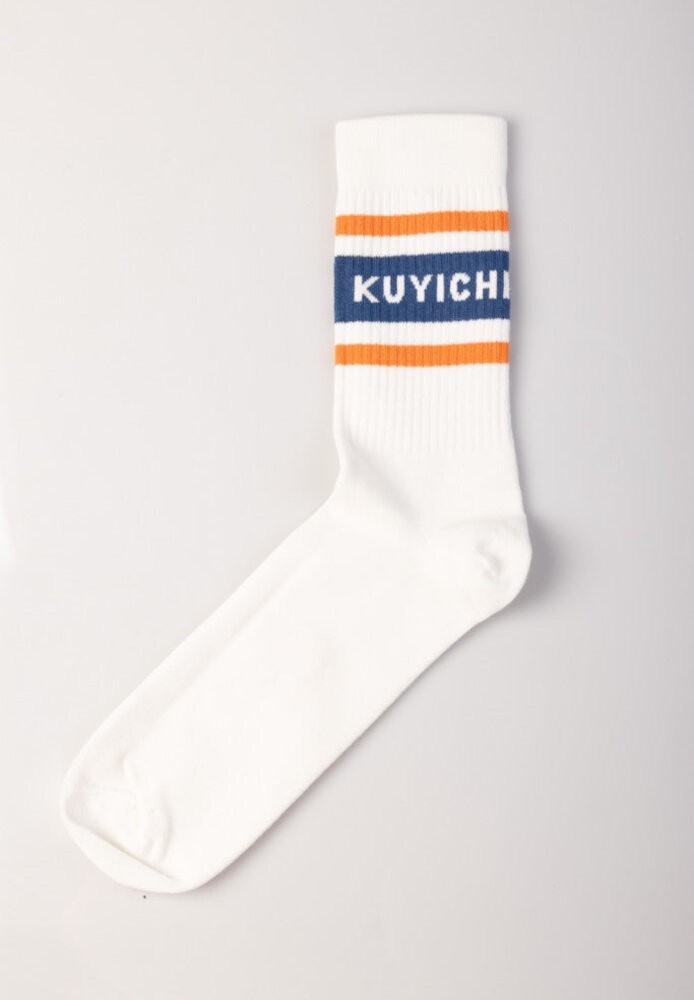 Michael Socks White-Orange - Kuyichi - MARKEN | Kuyichi