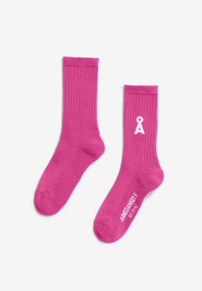 SAAMUS BOLD SOCKS very berry - ARMEDANGELS - NEU