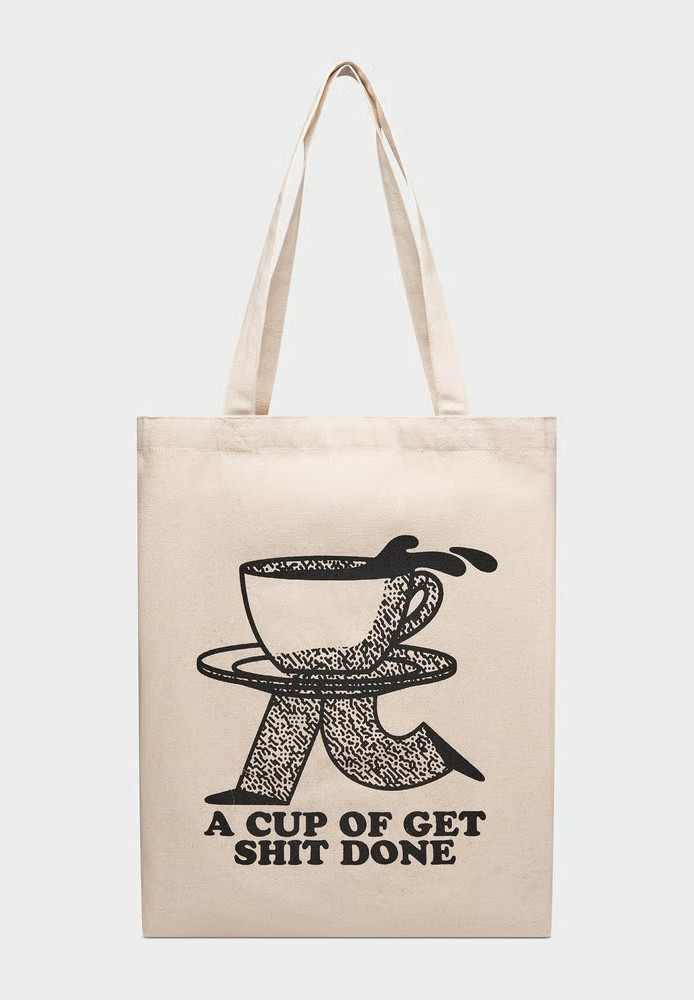 Tote Bag Torekov Coffee Runner Off-White - DEDICATED - NEU