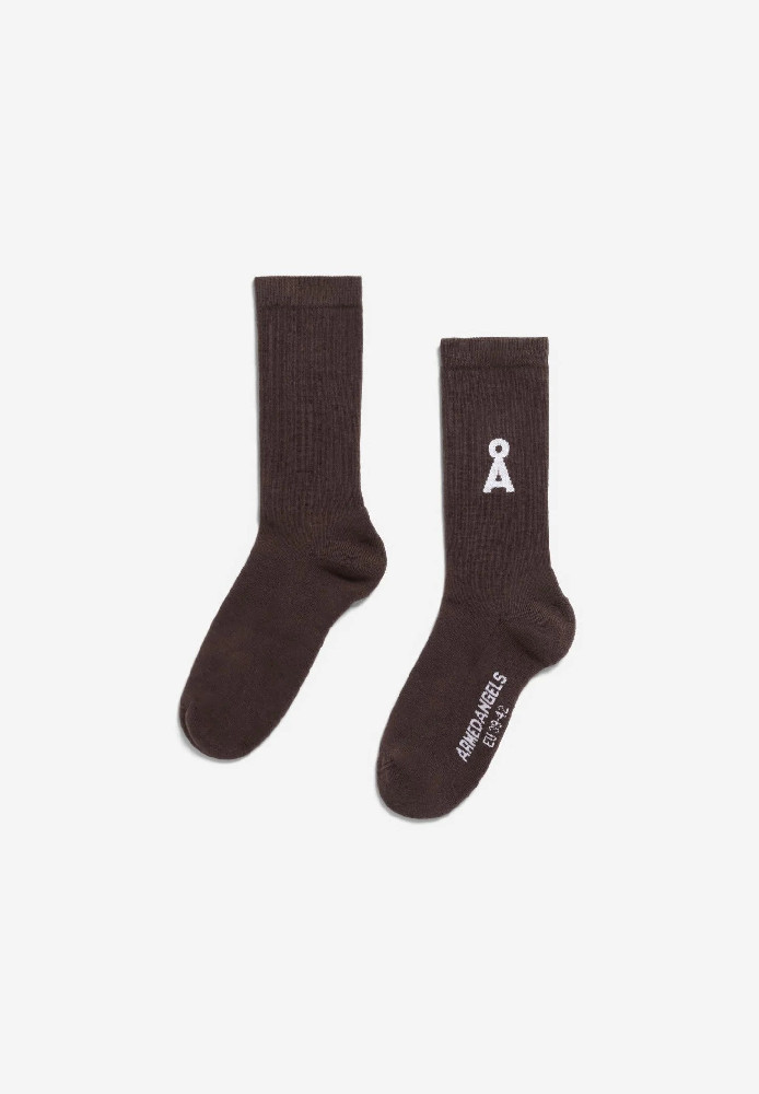 SAAMUS BOLD SOCKS claystone - ARMEDANGELS - NEU