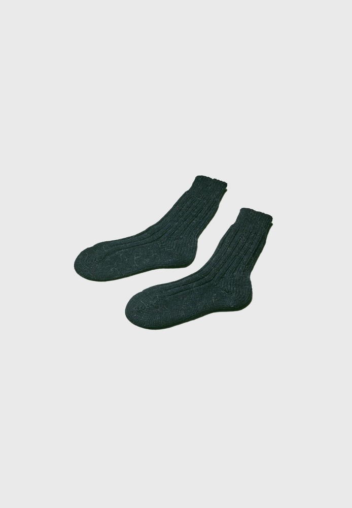 Wool sock Olive - Klitmøller Collective - NEU