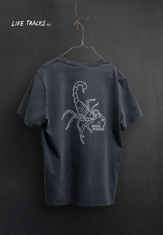 Roy Sand Tracks T-Shirt - Nudie Jeans - HERREN | T-Shirts | Print-T-Shirts