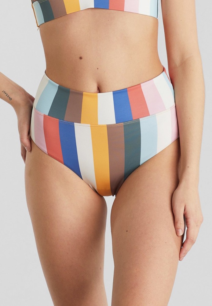 Bikini Pants Slite Stripes Multi Color - DEDICATED - NEU