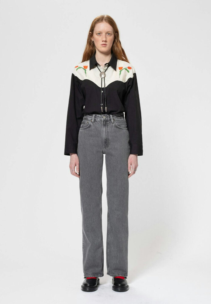 Clean Eileen Ash Grey - Nudie Jeans - MARKEN | Nudie Jeans