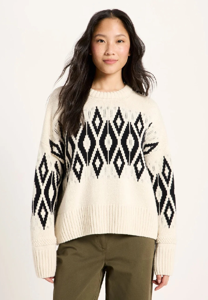 Norweger Pullover off white/ black - Lanius - NEU