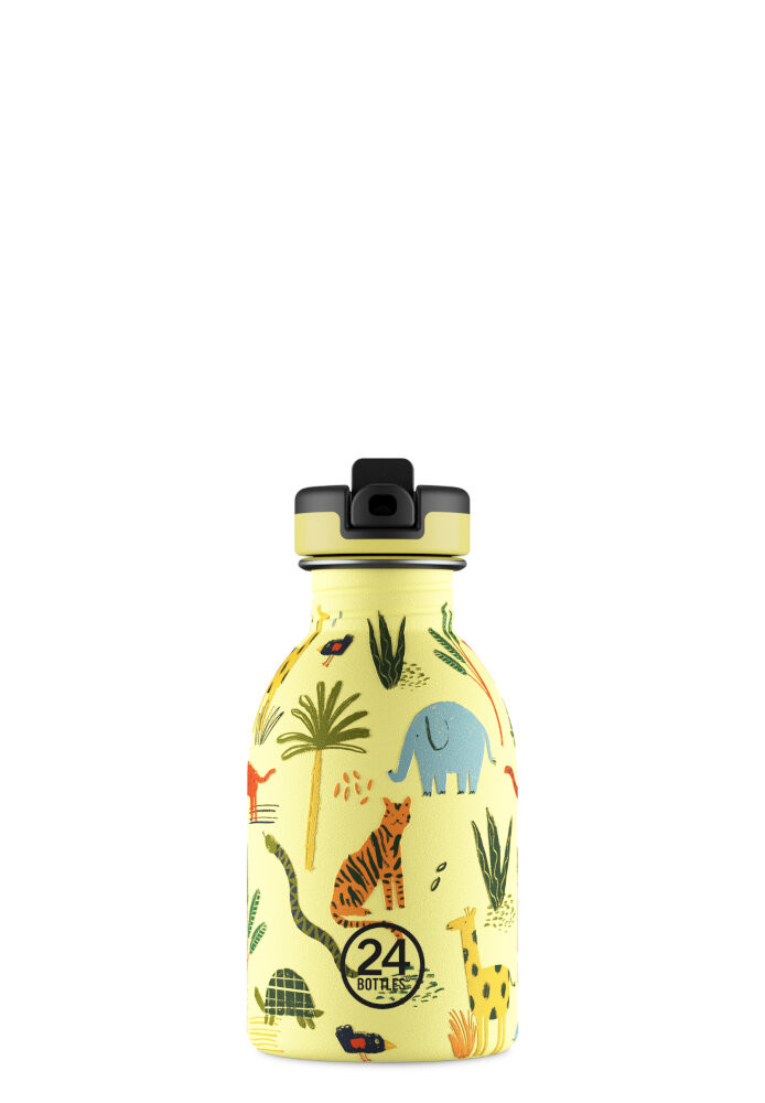 Urban Bottle Jungle Friends - Sport Lid 0,25L - 24 Bottles - MARKEN | 24 Bottles