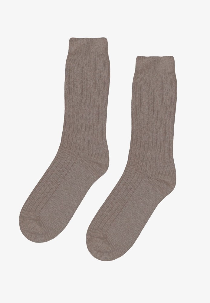 Merino Wool Blend Sock Warm Taupe - COLORFUL STANDARD - NEU