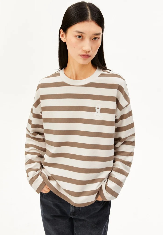 ICONIC Å FRANKAA BOLD undyed-amberwood - ARMEDANGELS - DAMEN | Sweats & Hoodies