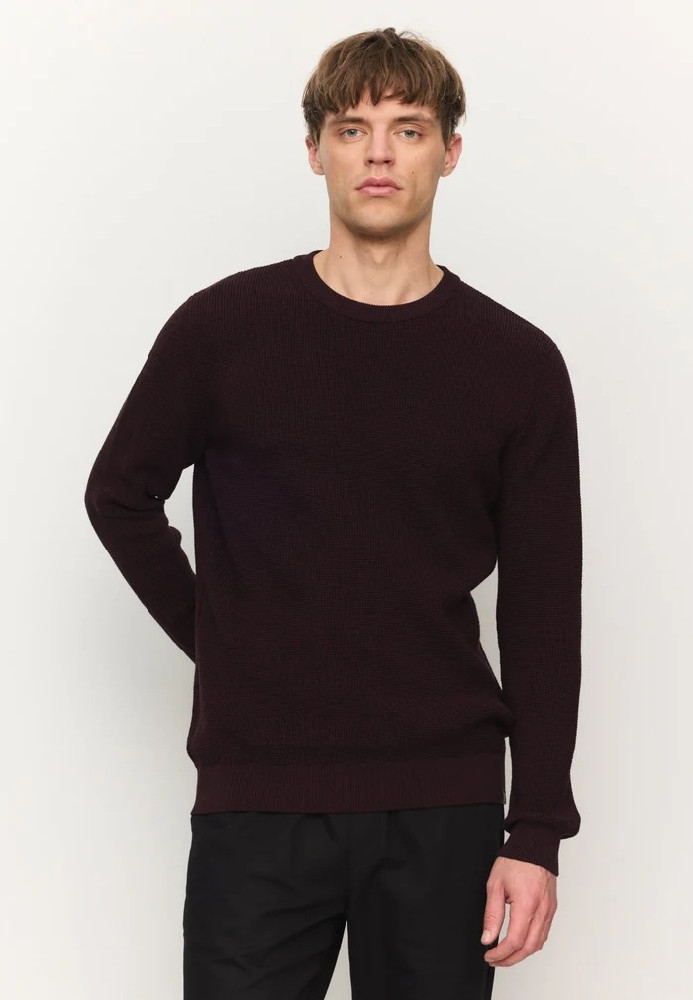 BACOPA dark plum - Recolution - HERREN | Pullover & Cardigans