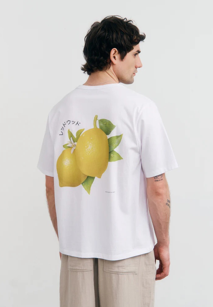 Lemon T-Shirt Classic White - ROTHOLZ - HERREN | T-Shirts | Print-T-Shirts