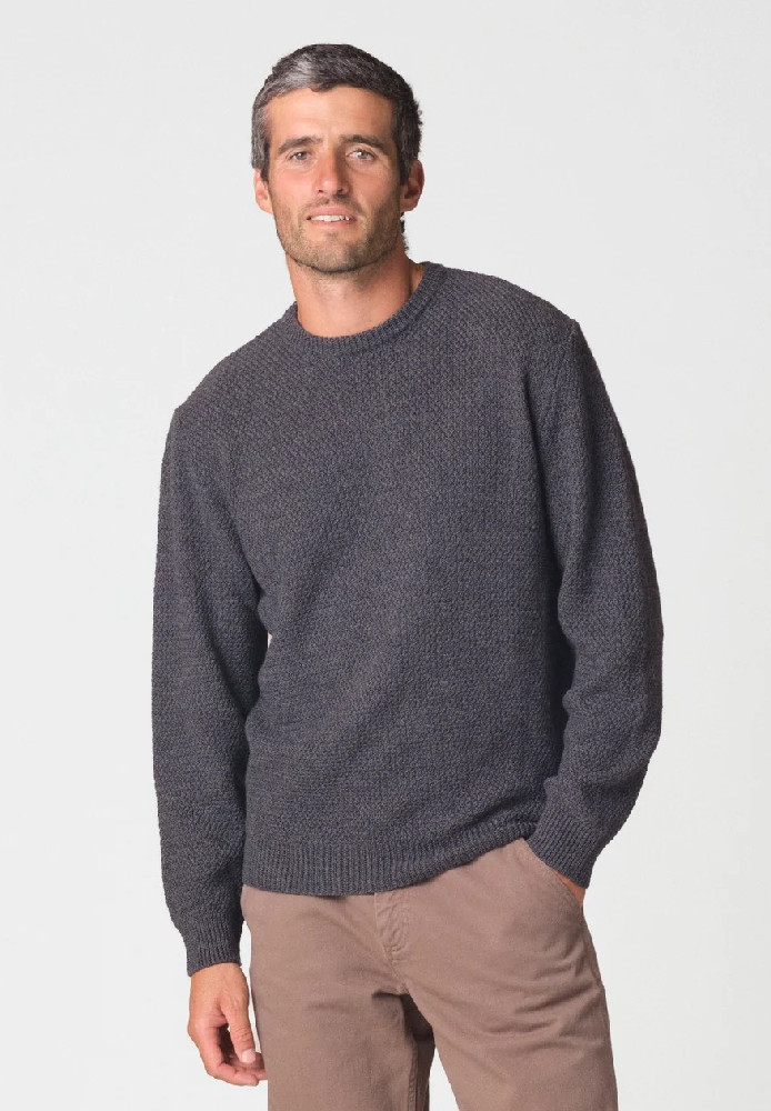 Elmer knit Anthracite - Klitmøller Collective - HERREN | Pullover & Cardigans