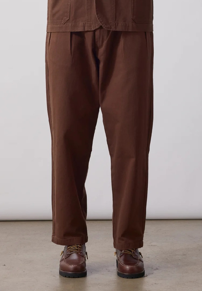 Twill Part-Timer Pants - Brown - Service Works - NEU