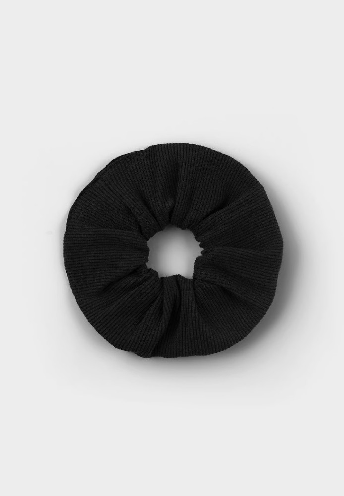 Scrunchie Rib Black - DEDICATED - NEU
