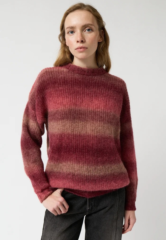 Blossom Jersey Burgundy Gradient - amt. - NEU