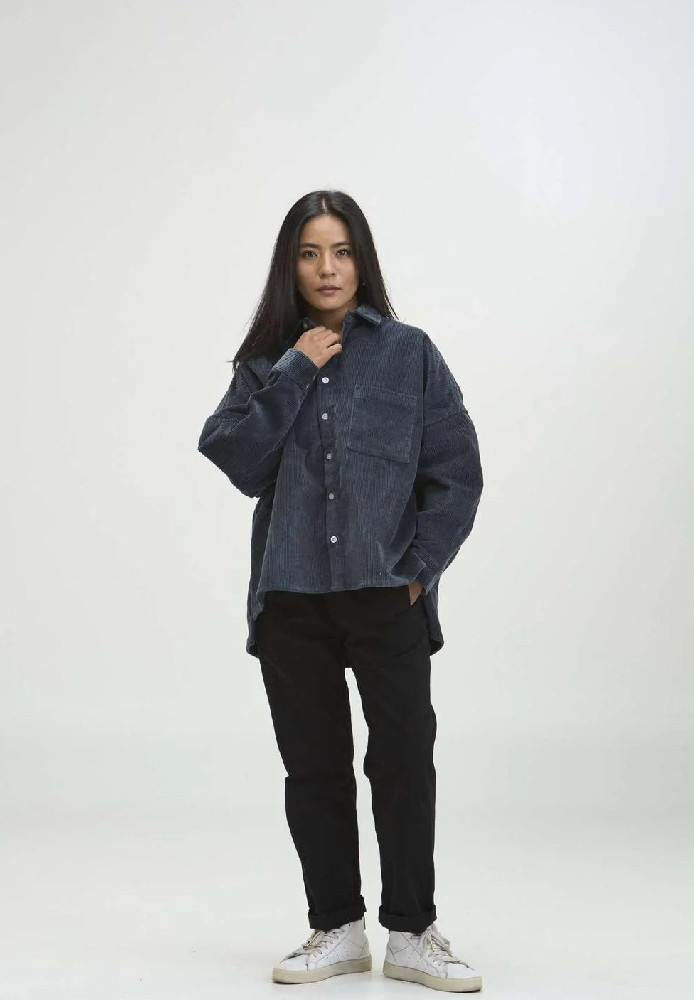 Tahira Shirt slate corduroy - Arniko - NEU
