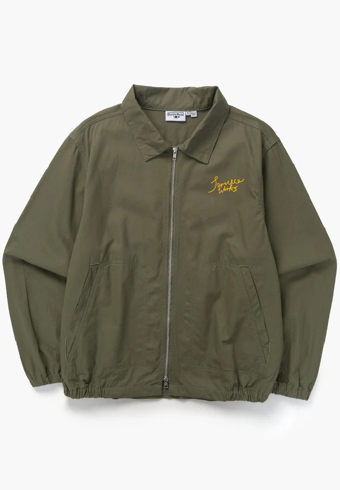 Twill Work Jacket Olive - Service Works - HERREN | SALE