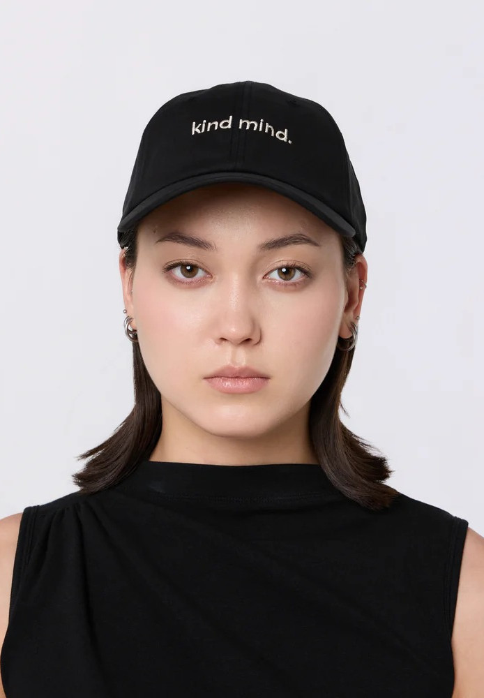 KIND MIND Cap Black - DAWN - NEU