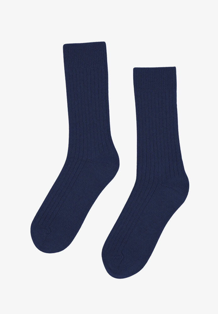 Merino Wool Blend Sock Marine Blue - COLORFUL STANDARD - DAMEN | Unterwäsche & Socken | Socken