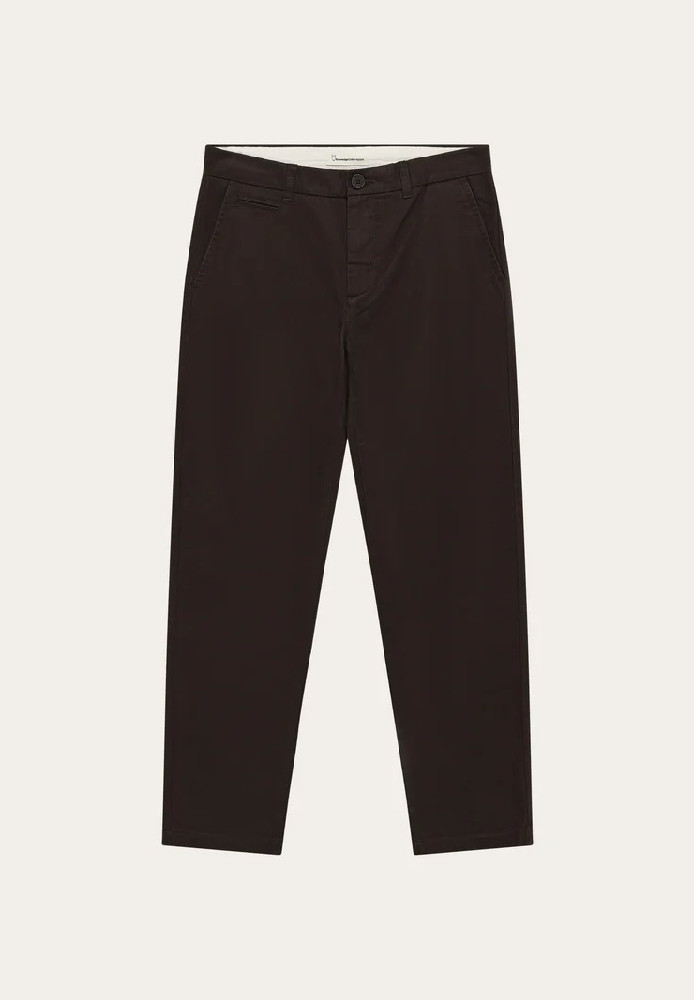 Fig comfort corduroy pants Chocolate Torte - Knowledge Cotton Apparel - MARKEN | Knowledge Cotton Apparel