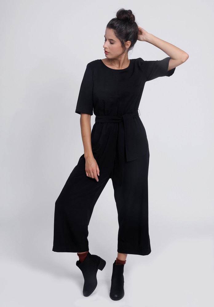 Jumpsuit STAINE Halfsleeve black - Lovjoi - MARKEN | Lovjoi