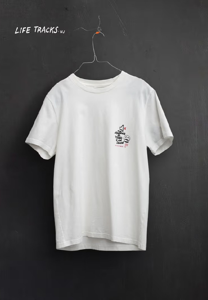 Roy Muted Tracks T-Shirt - Nudie Jeans - HERREN | T-Shirts | Print-T-Shirts