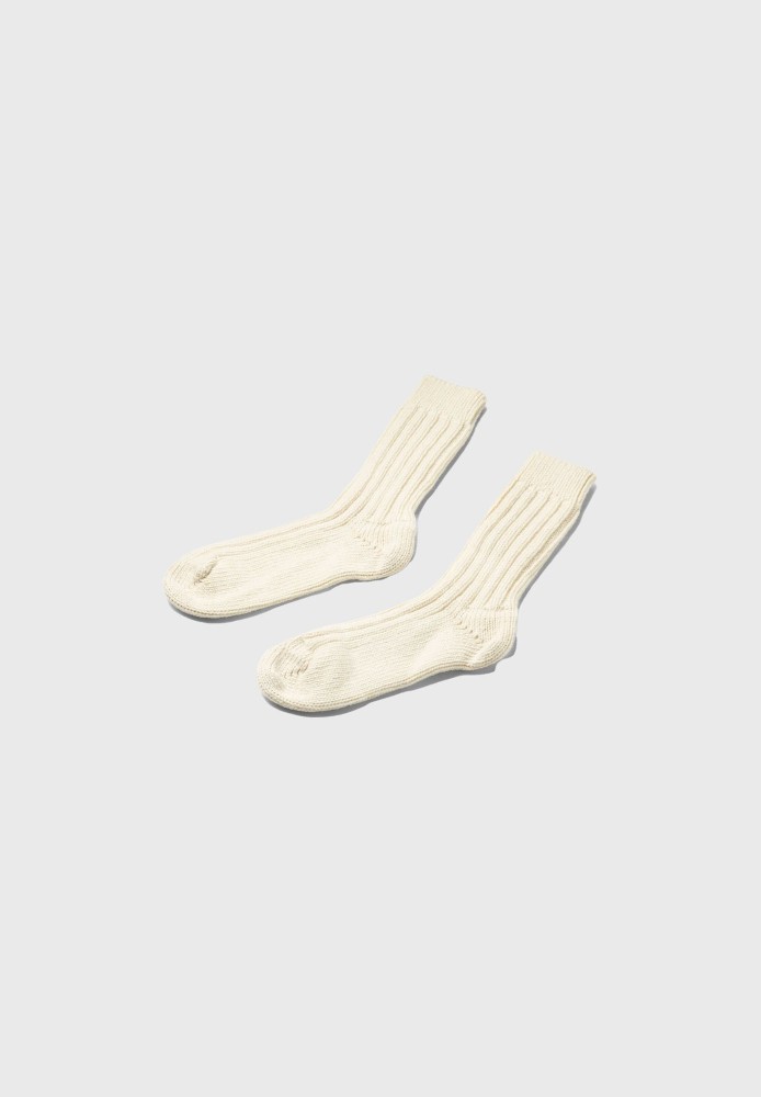 Wool sock Cream - Klitmøller Collective - NEU