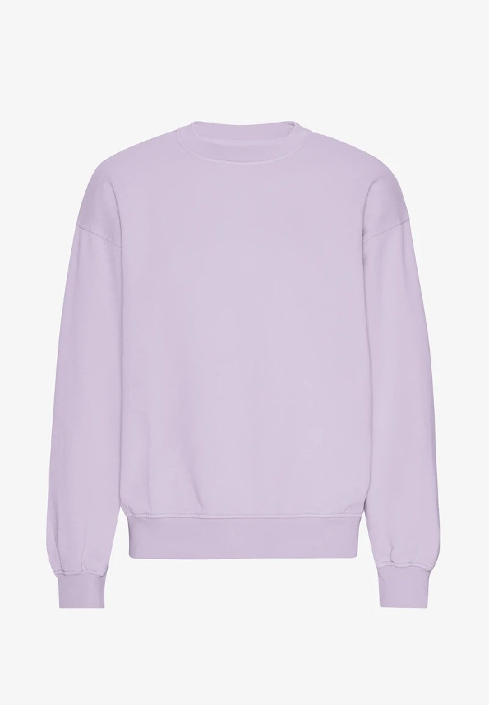 Organic Oversized Crew Soft Lavender - COLORFUL STANDARD - DAMEN | Sweats & Hoodies