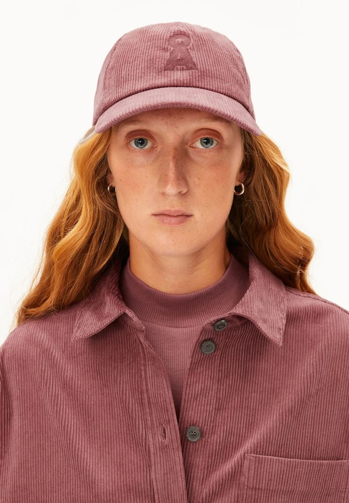 YENAAS HEAVY CORDUROY CAP velvet ember - ARMEDANGELS - NEU
