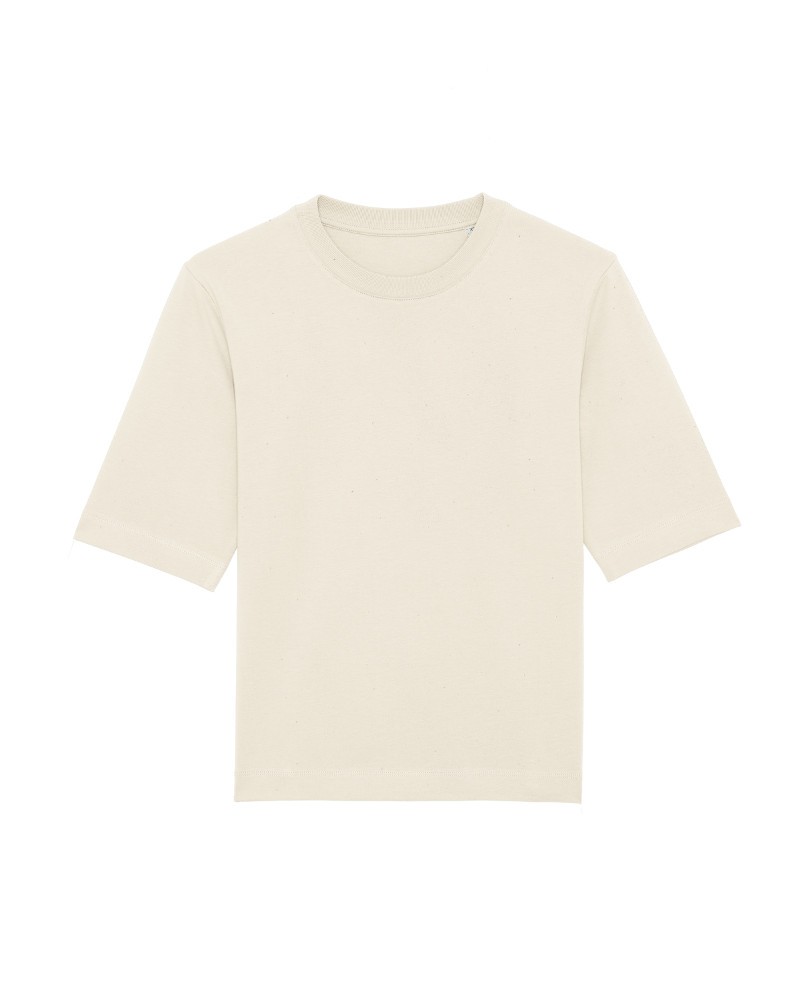 WS Boxy Heavy T-Shirt Natural Raw - gw Basics - DAMEN | T-Shirts | Unifarben & Streifen