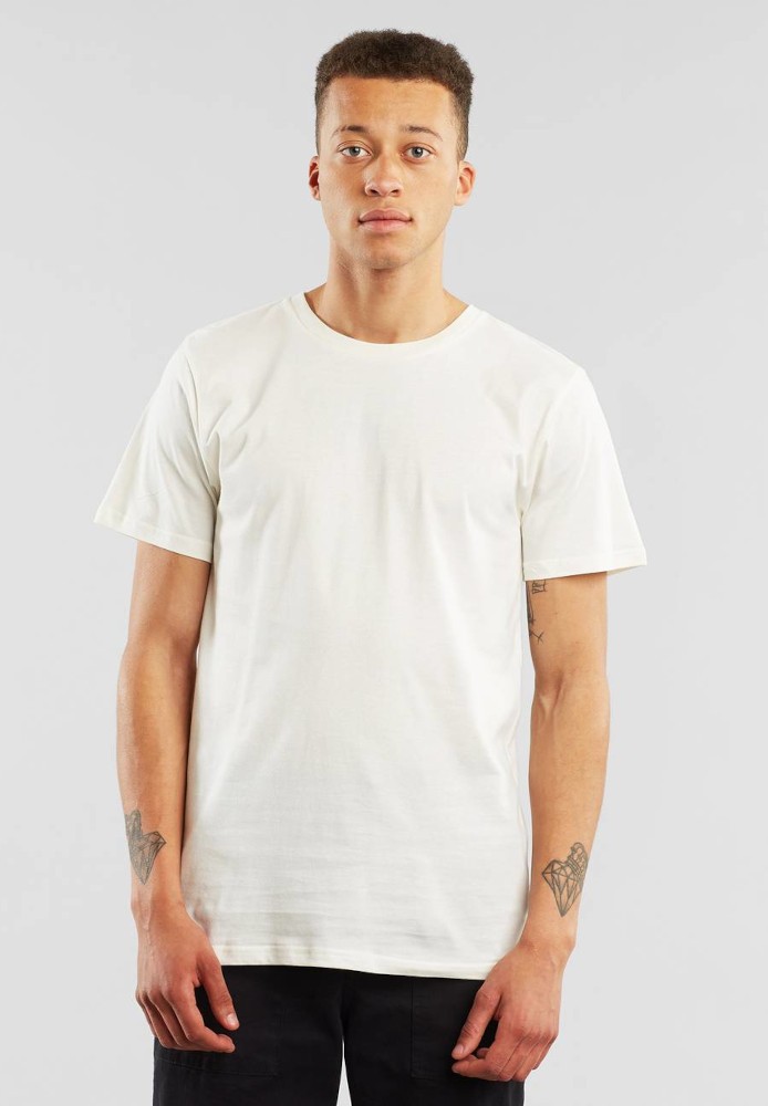 T-shirt Stockholm Base Off-White - DEDICATED - HERREN | T-Shirts | Unifarben & Streifen