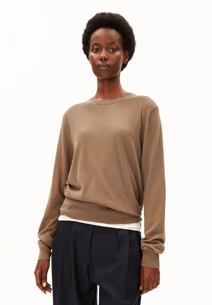 FINE KNIT SWEATER amberwood - ARMEDANGELS - NEU