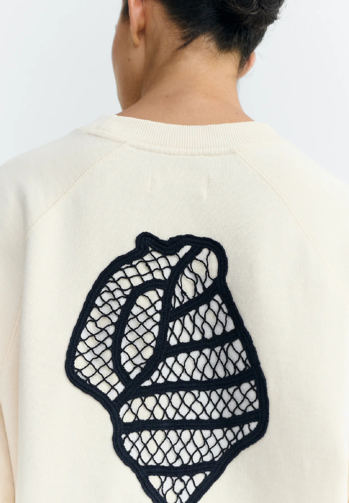SHELL PANNACOTA BONNIE SWEATSHIRT - THINKING MU - DAMEN | Sweats & Hoodies