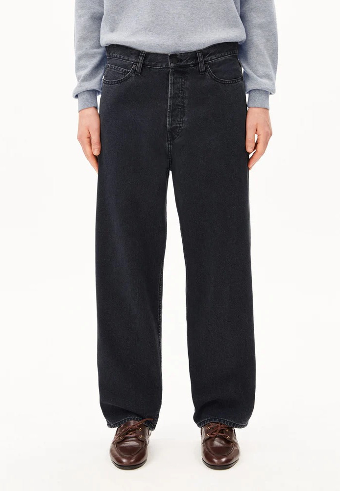 JAAMEO BAGGY JEAN ebony black - ARMEDANGELS - NEU