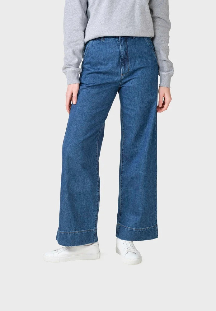 Lydia denim pants Dark blue stonewash - Klitmøller Collective - NEU