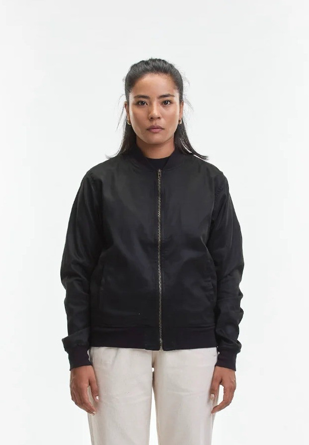 Binam Jacket black suede - Arniko - NEU