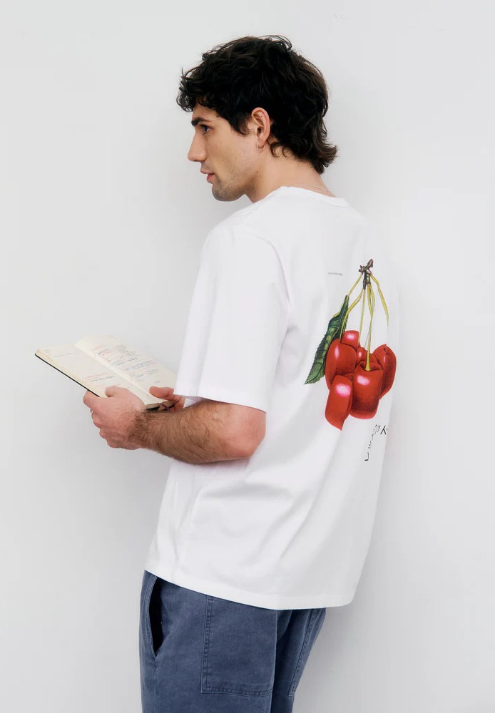 Cherry T-Shirt Classic White - ROTHOLZ - HERREN | T-Shirts | Print-T-Shirts