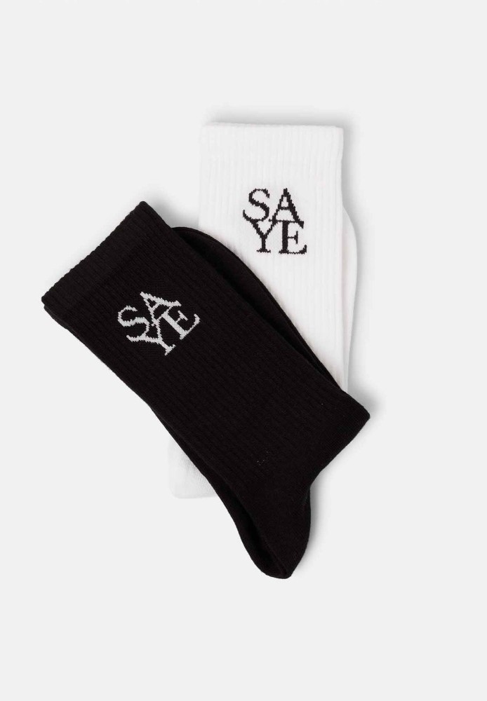 Socks Black & White - SAYE - NEU