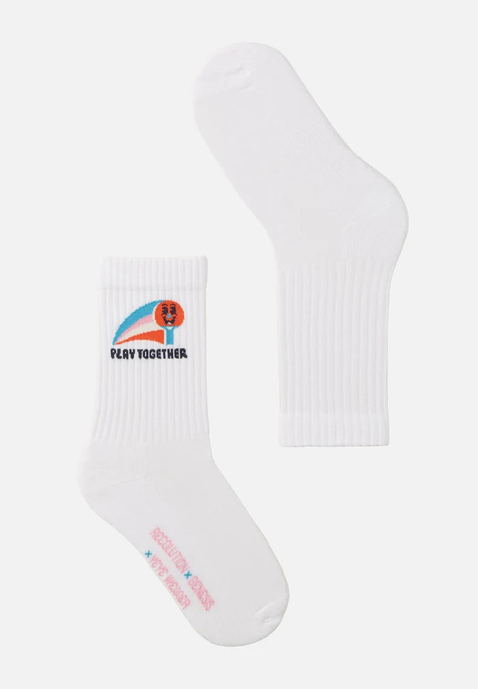 Socks PLAY TOGETHER white - Recolution - NEU