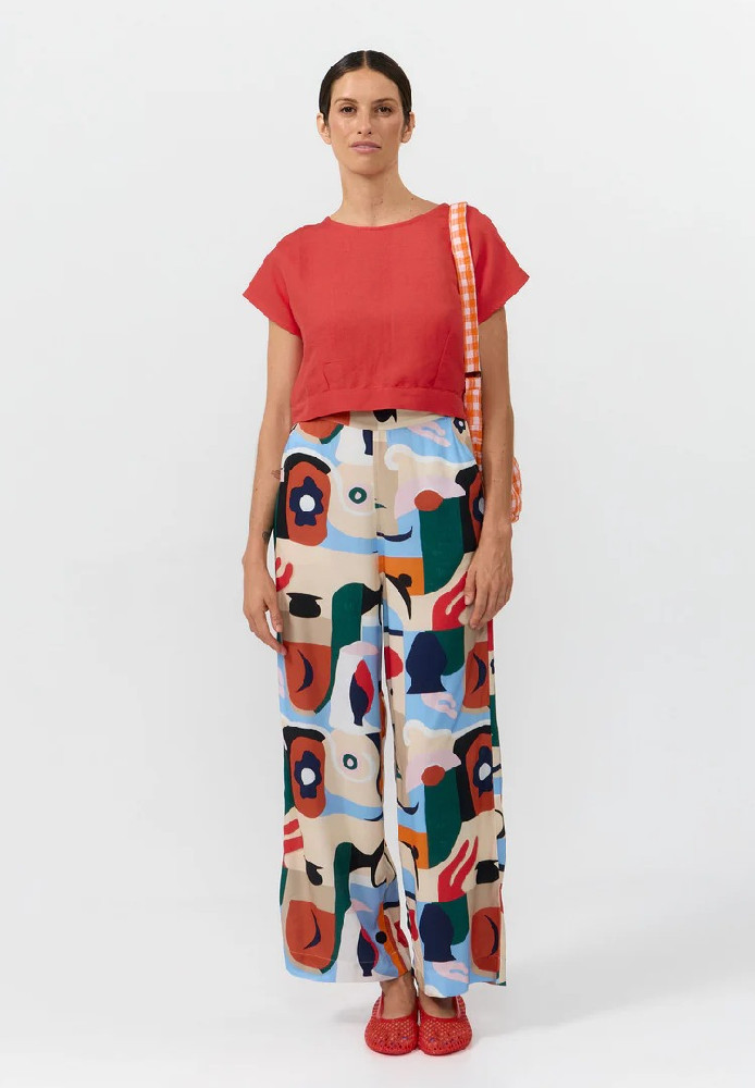 HEBRON TOP RED - Suite 13 - DAMEN | Tops