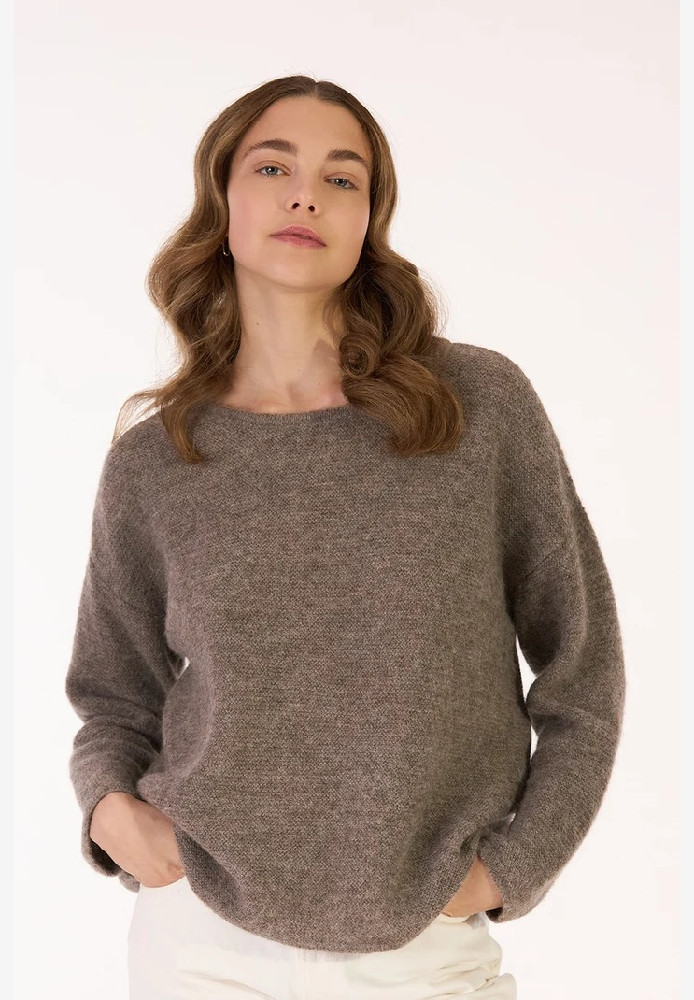 IMA LOOSE SWEATER GREGE - Les Racines du Ciel - NEU