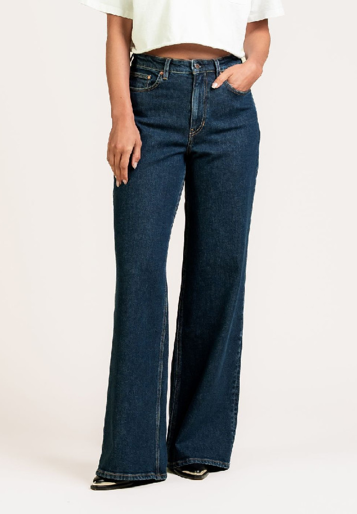 Harper Wide Leg Super Deep Indigo - Kuyichi - NEU