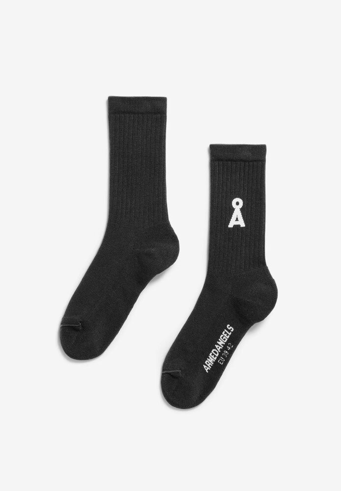 SAAMUS BOLD SOCKS black - ARMEDANGELS - DAMEN | Unterwäsche & Socken | Socken
