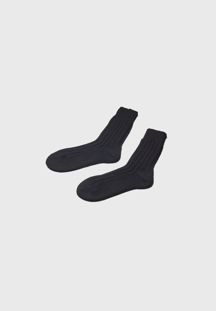 Wool sock Black - Klitmøller Collective - NEU