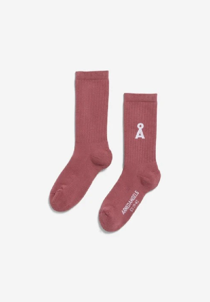 SAAMUS BOLD SOCKS velvet ember - ARMEDANGELS - NEU