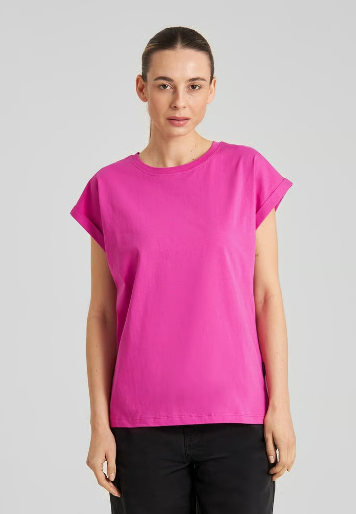 T-shirt Visby Base Violet Pink - DEDICATED - DAMEN | SALE