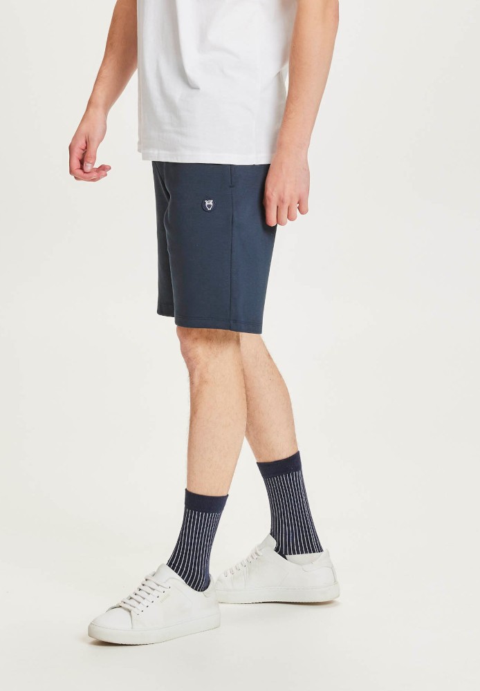 Track sweat shorts Total Eclipse - Knowledge Cotton Apparel - MARKEN | Knowledge Cotton Apparel