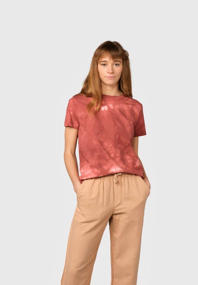 Miranda tee Clay red - Klitmøller Collective - DAMEN | T-Shirts | Print-T-Shirts