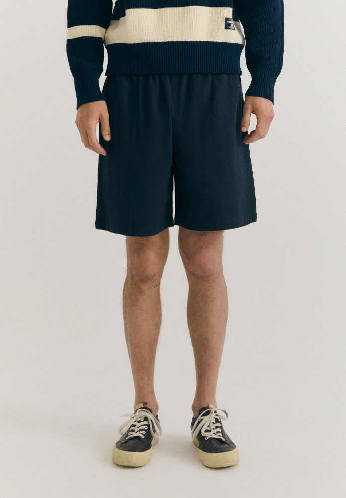 NAVY HENRY SHORTS - THINKING MU - NEU