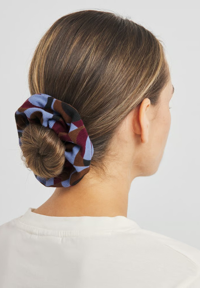 Scrunchie Rib Retro Geo Multi Color - DEDICATED - NEU