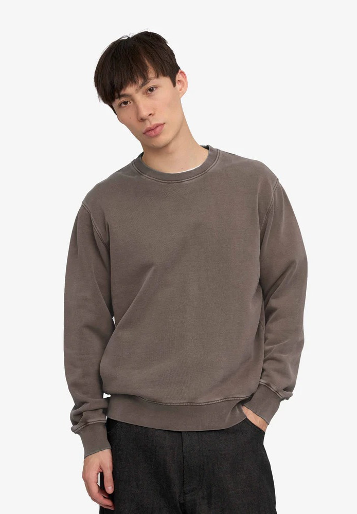 Classic Organic Crew Faded Mud - COLORFUL STANDARD - HERREN | NEW IN